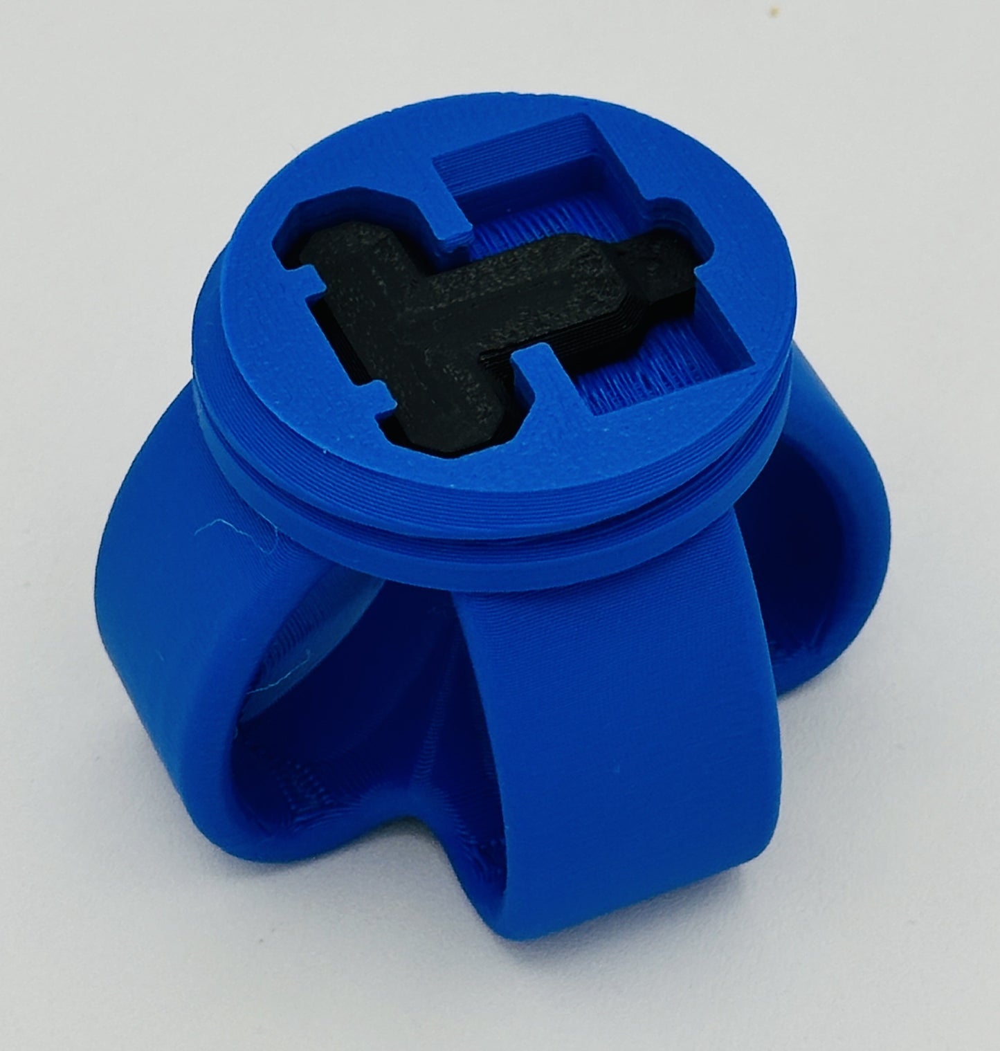 Black & Blue Annoying Gift Box 4x4x3" with 20 bolts + 3 Mini Figures