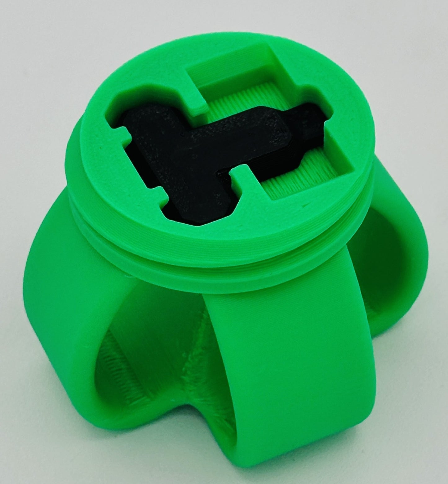 Black & Green Annoying Gift Box 4x4x3" with 20 bolts + 3 Mini Figures