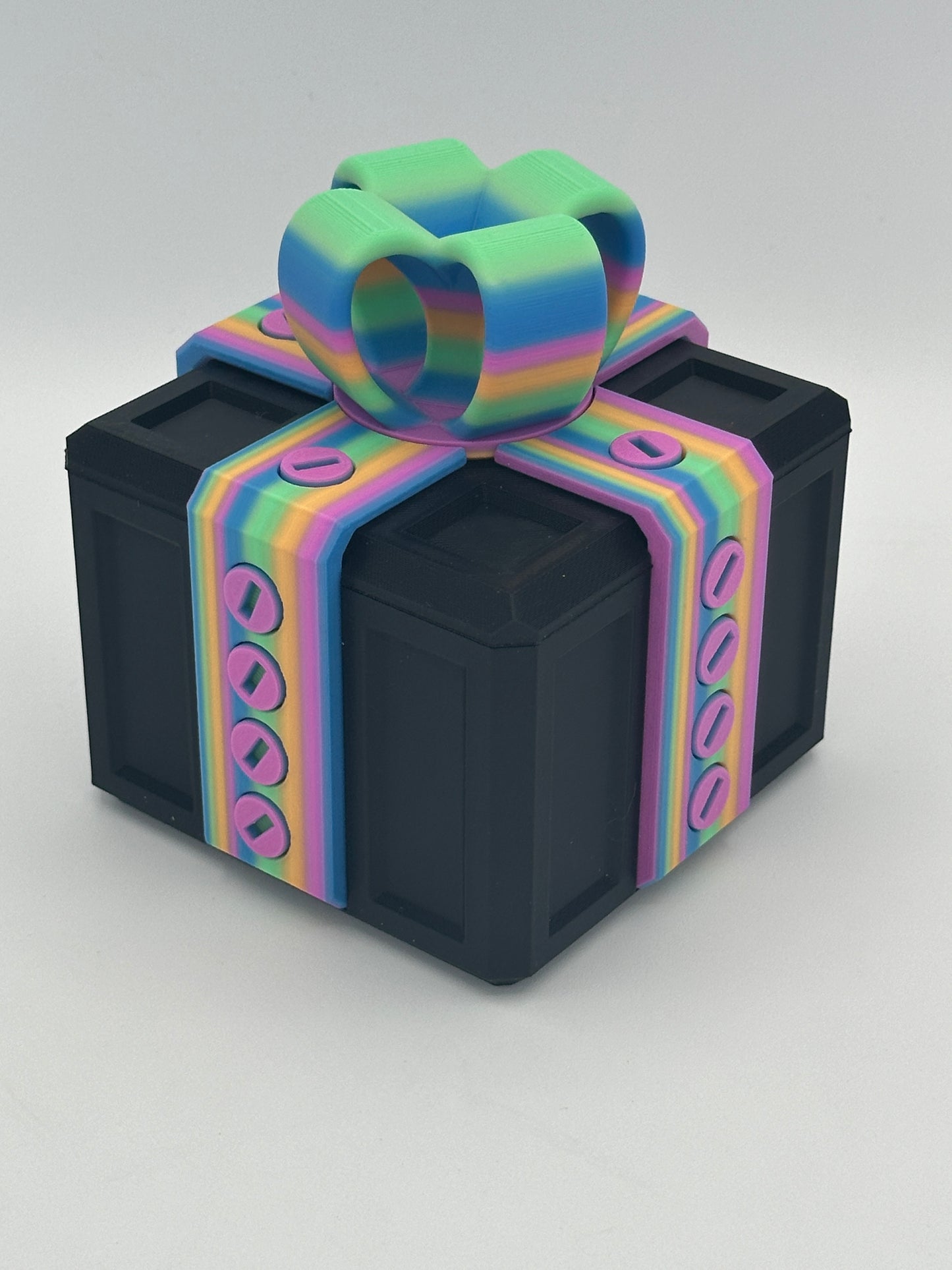 Annoying Gift Box w/ 20 bolts - Multiple Color Combinations