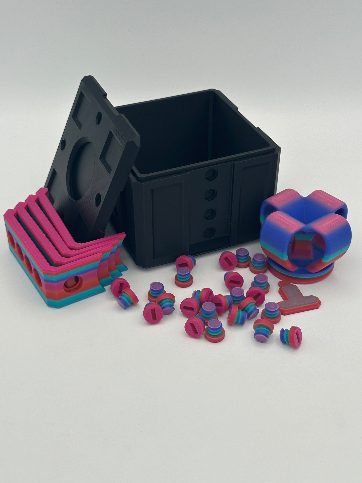 20 bolt Black & Rainbow #6 Annoying Gift Box