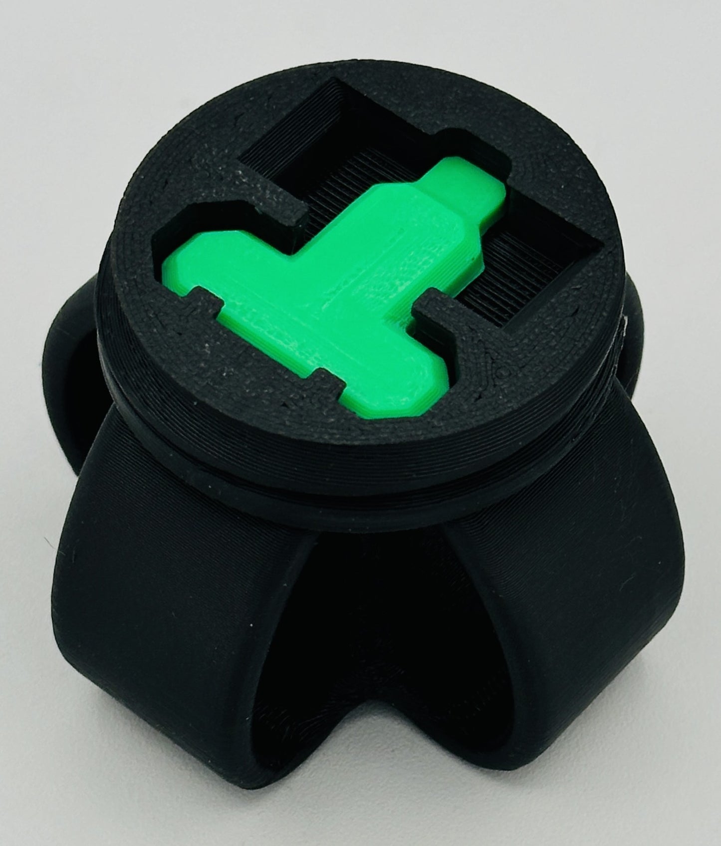 Green & Black Annoying Gift Box 4x4x3" with 20 bolts + 3 Mini Figures