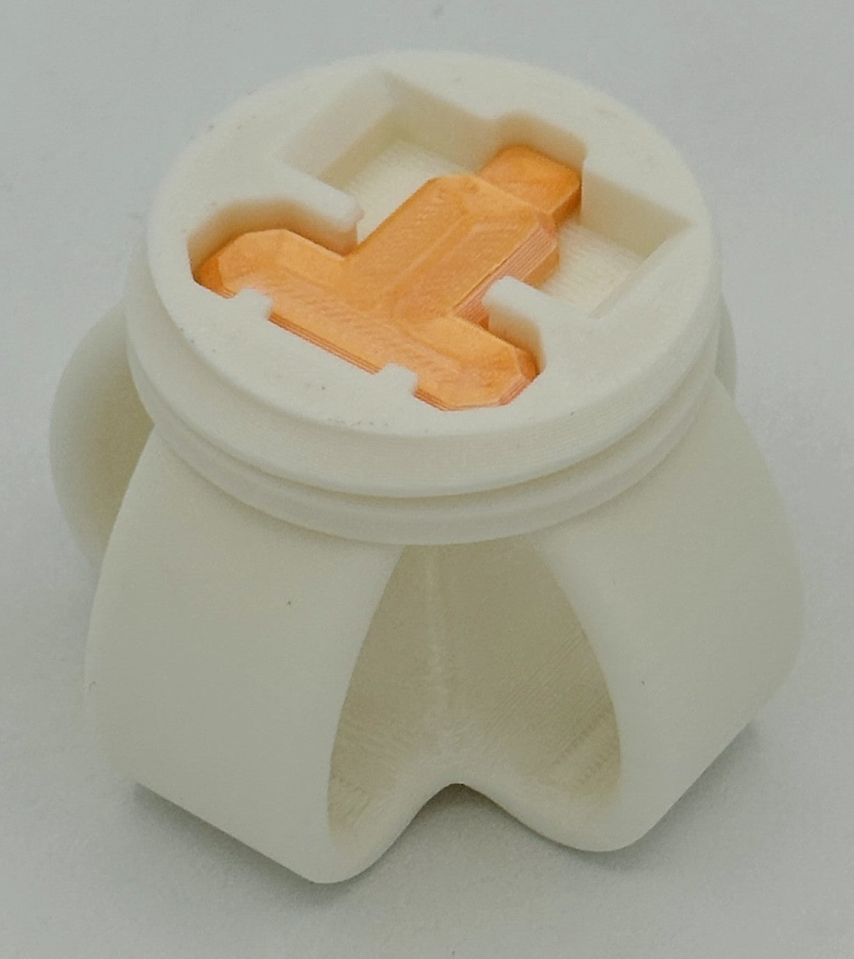 Orange & White Annoying Gift Box 4x4x3" with 20 bolts + 3 Mini Figures