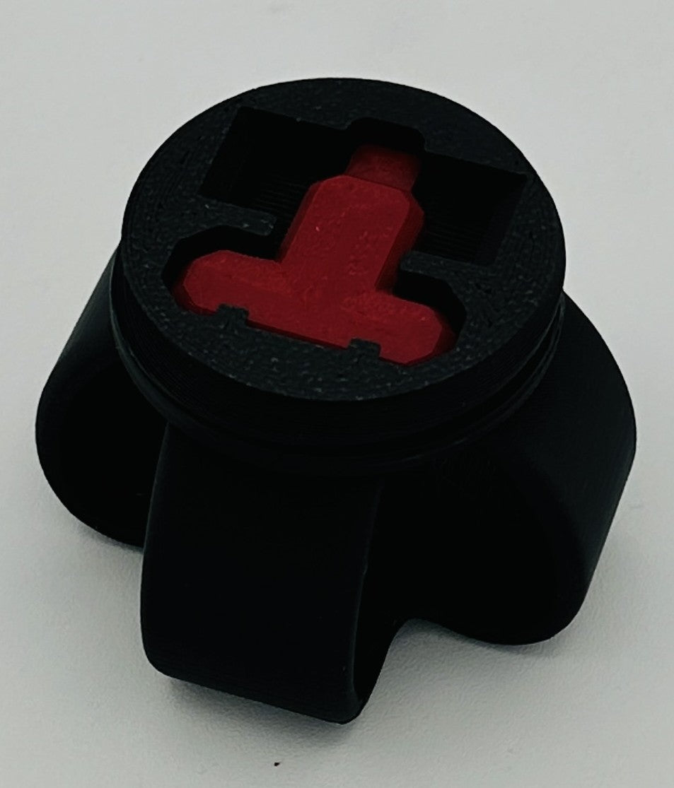 Red & Black Annoying Gift Box 4x4x3" with 20 bolts + 3 Mini Figures