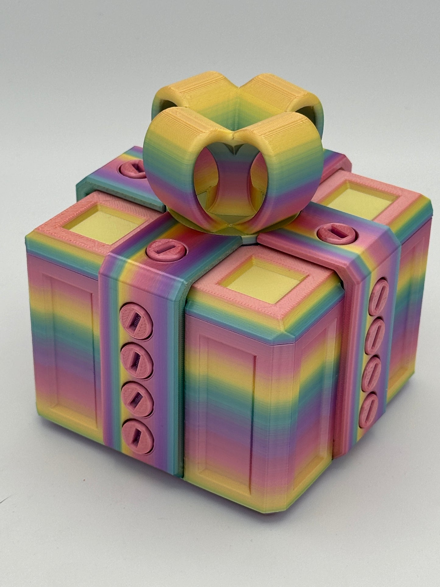 Annoying Gift Box w/ 20 bolts - Multiple Color Combinations