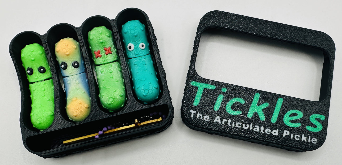 Tickles, the Articulated Pickle - 4-pack Box