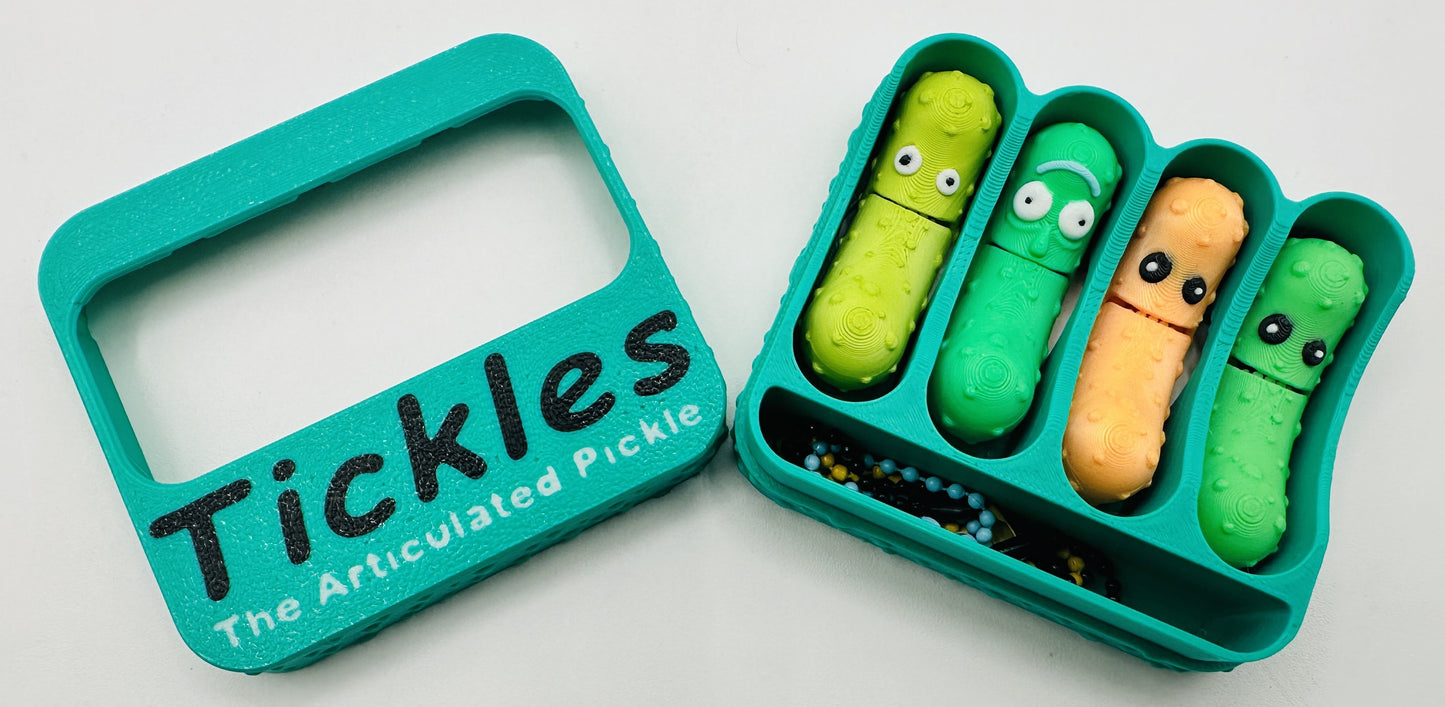 Tickles, the Articulated Pickle - 4-pack Box