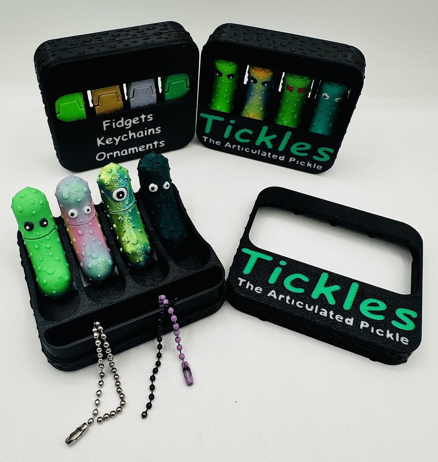 Tickles, the Articulated Pickle - 4-pack Box