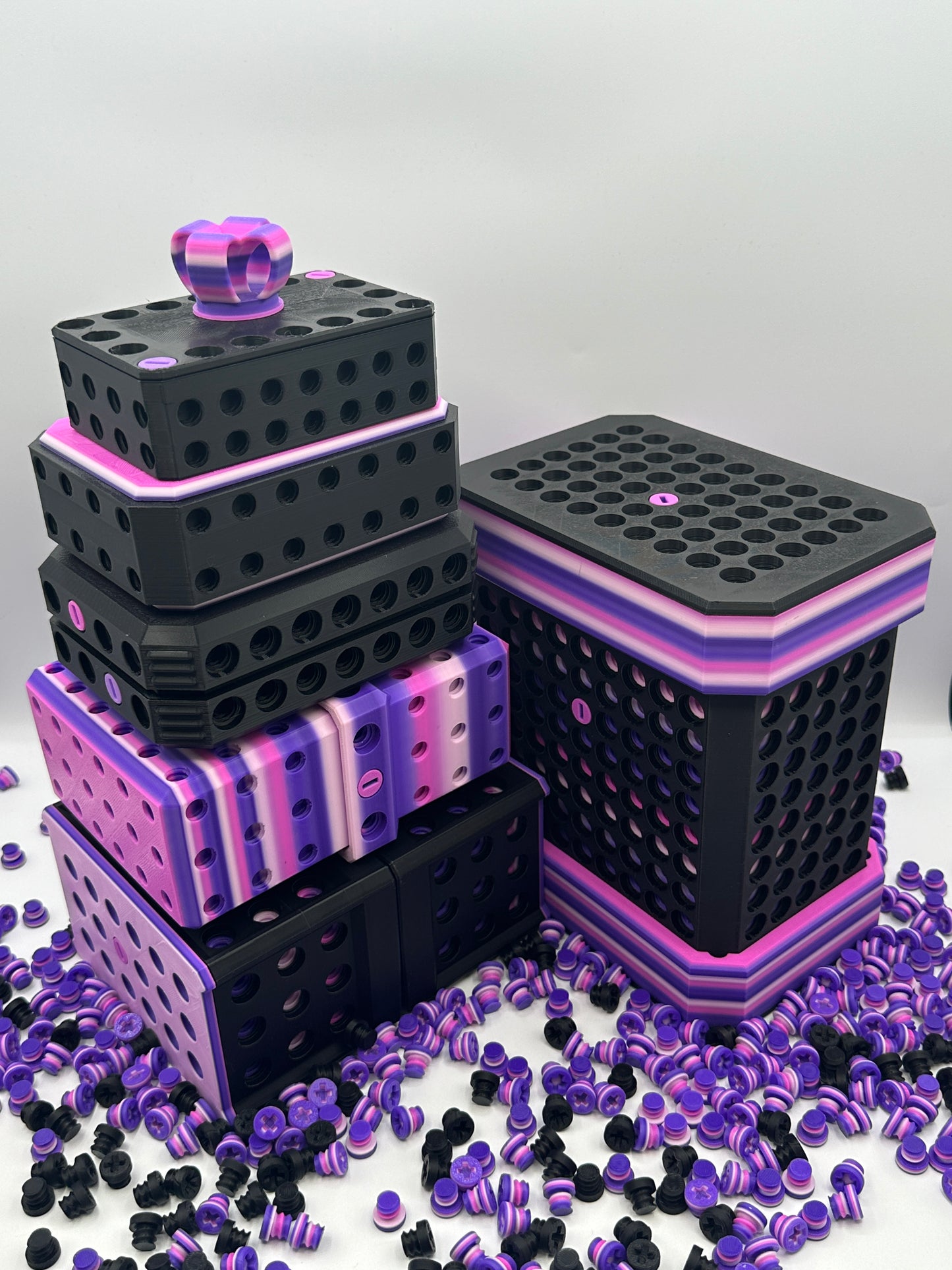 Extremely Annoying Gift Box w/ 666 bolts - Multiple Color Combinations