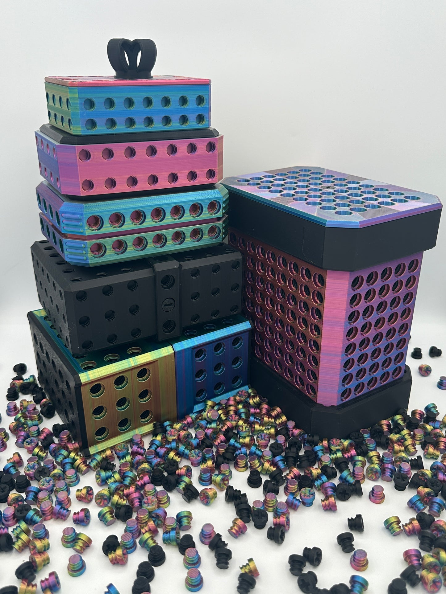 Extremely Annoying Gift Box w/ 666 bolts - Multiple Color Combinations