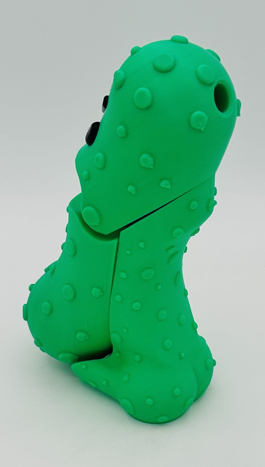 Angry Pickle - 7" Articulated Tickle Pickle with Butt stand