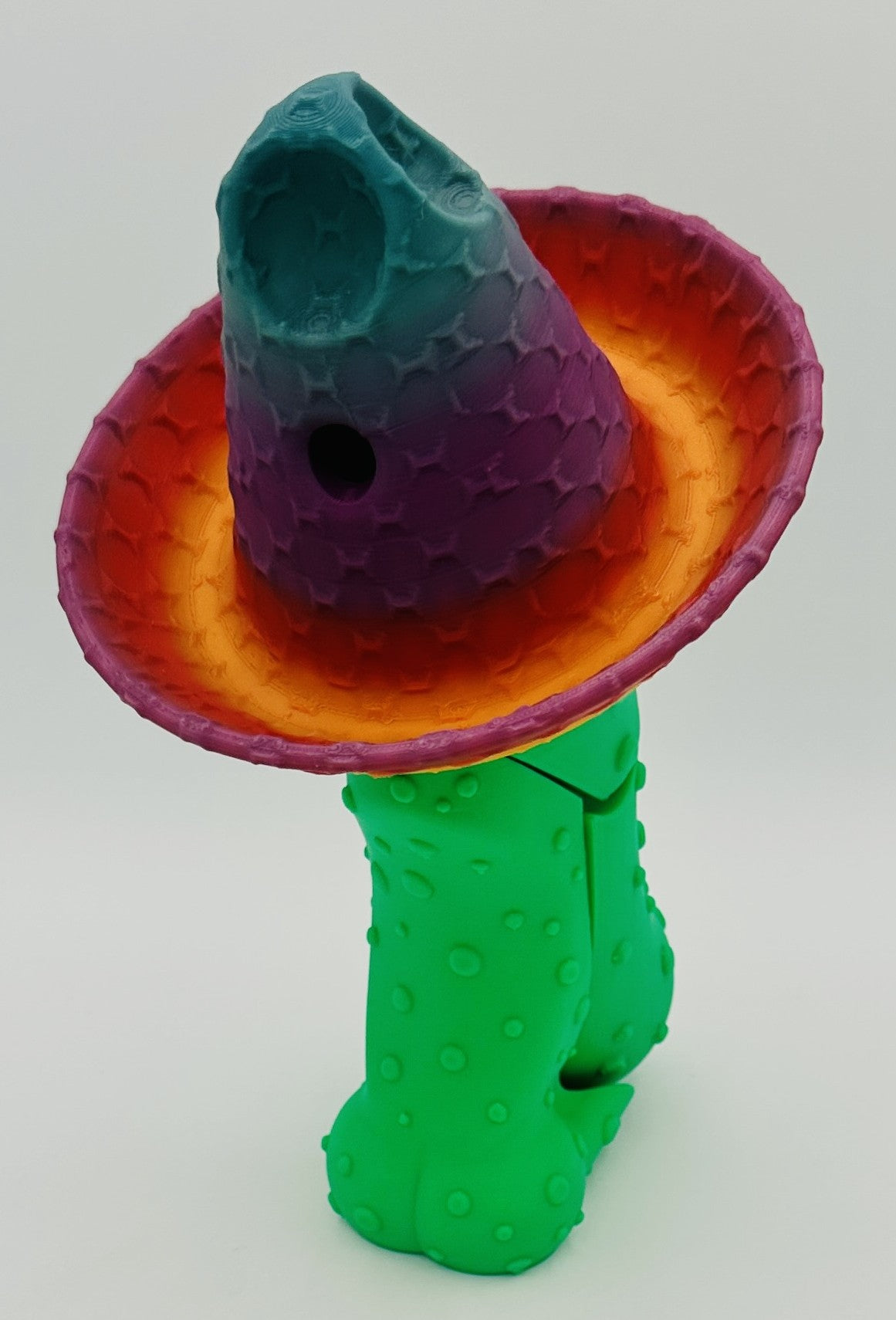 Pedro Pickle - 7" Articulated Tickle Pickle with Butt stand