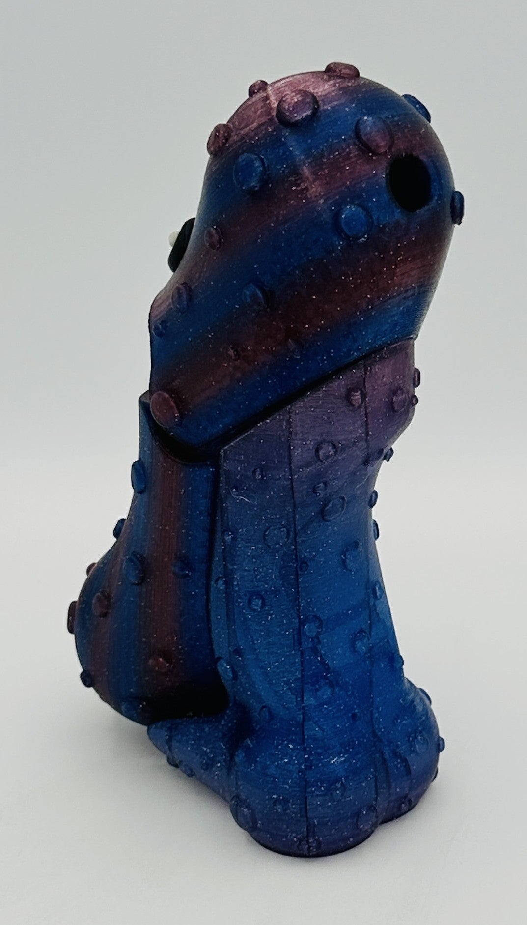 Midnight Glow - 7" Articulated Tickle Pickle with Butt stand
