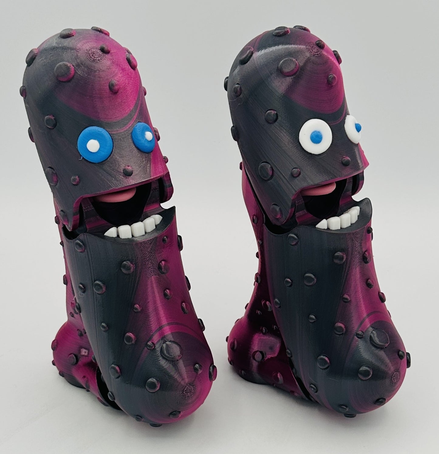 Rose Shadow - 7" Articulated Tickle Pickle with Butt stand