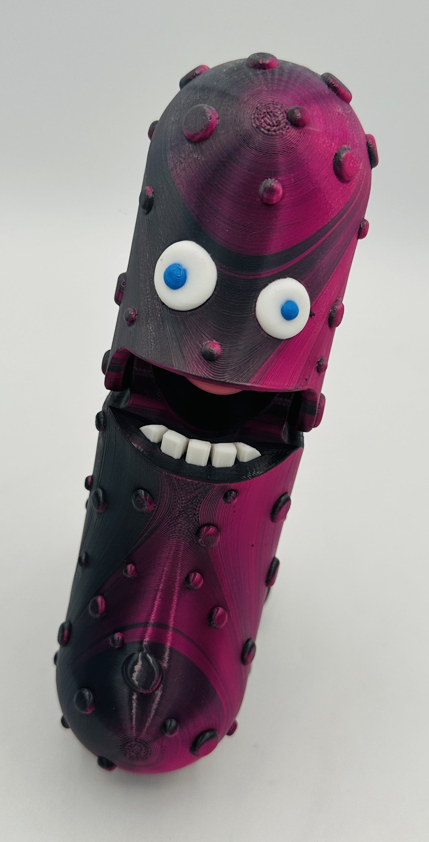 Rose Shadow - 7" Articulated Tickle Pickle with Butt stand