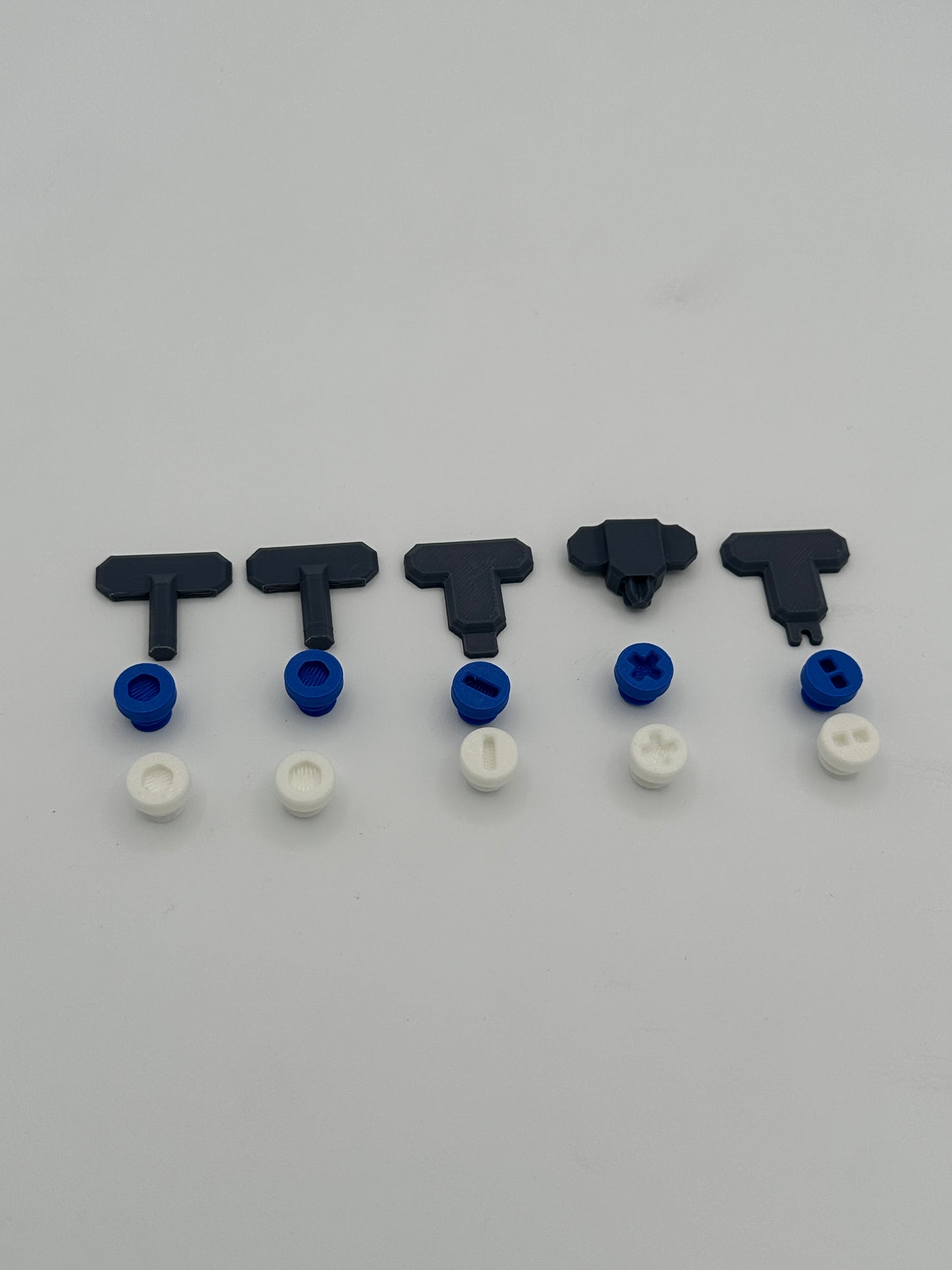 Blue & White Extremely Annoying Gift Box with 296 screws