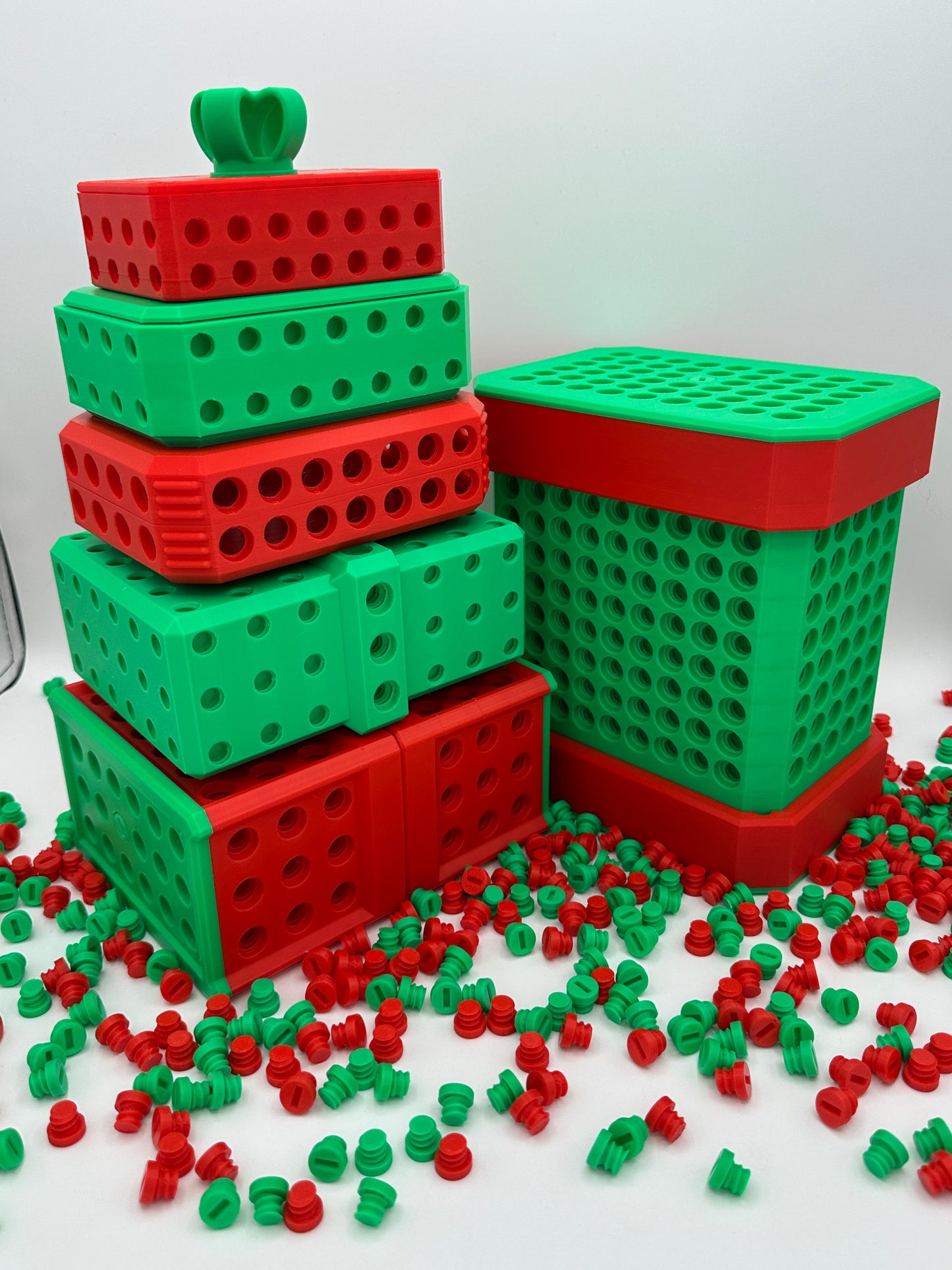 Extremely Annoying Gift Box w/ 666 bolts - Multiple Color Combinations