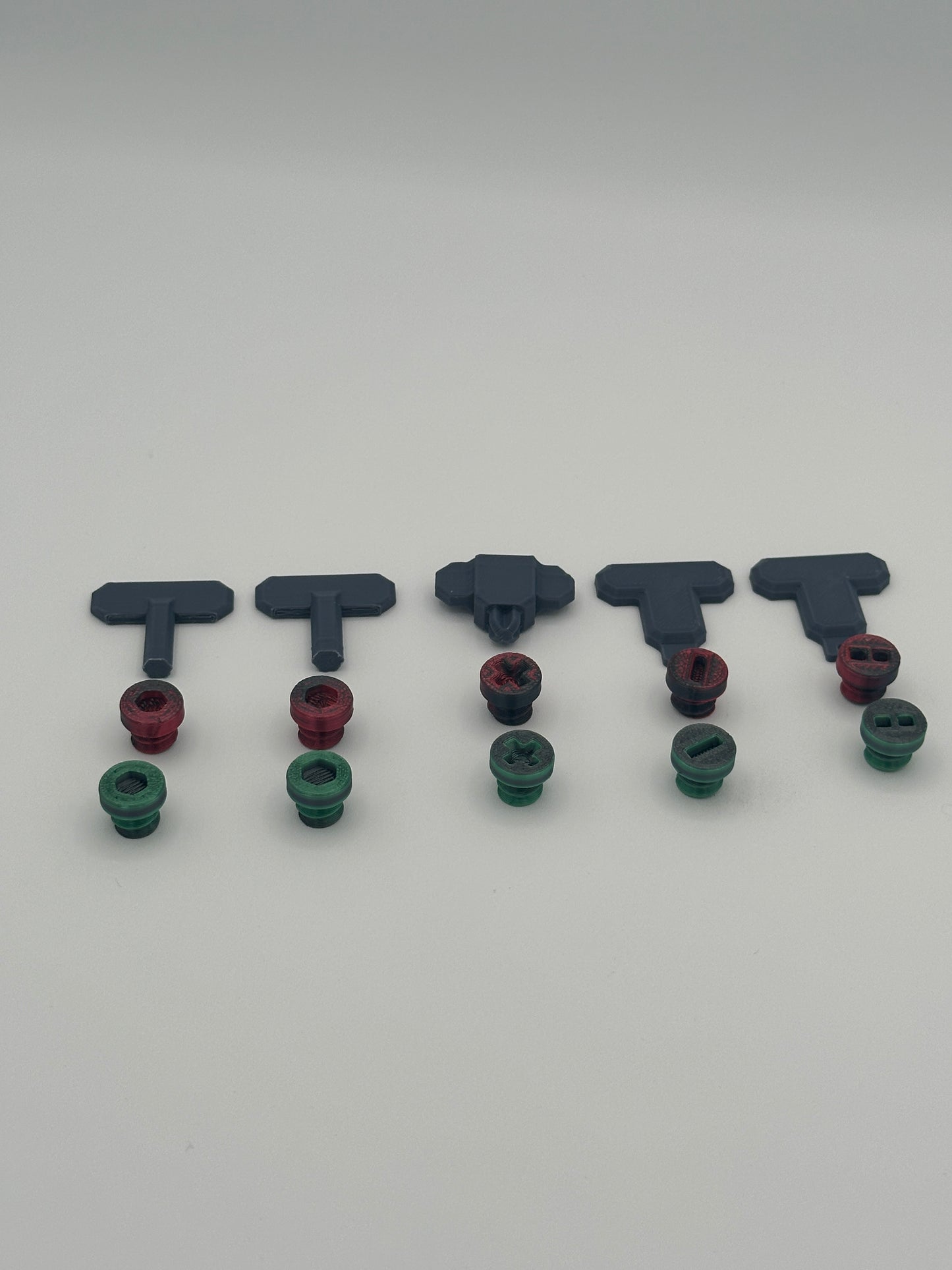 Red/Black & Green/Black Extremely Annoying Gift Box with 296 screws