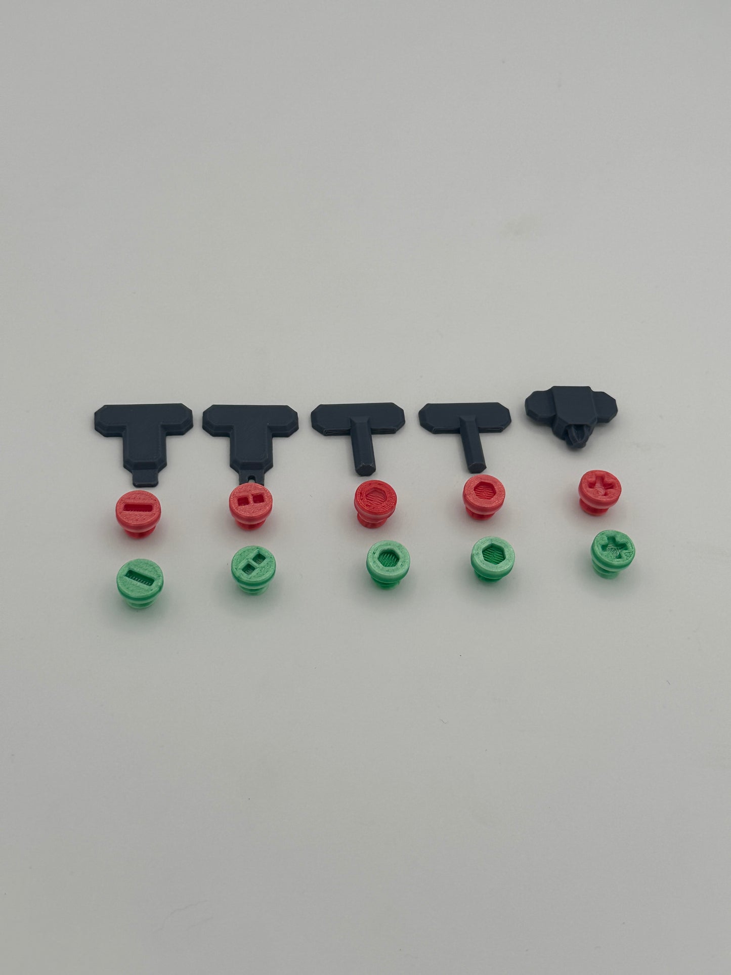 Red/White & Green/White Extremely Annoying Gift Box with 296 screws