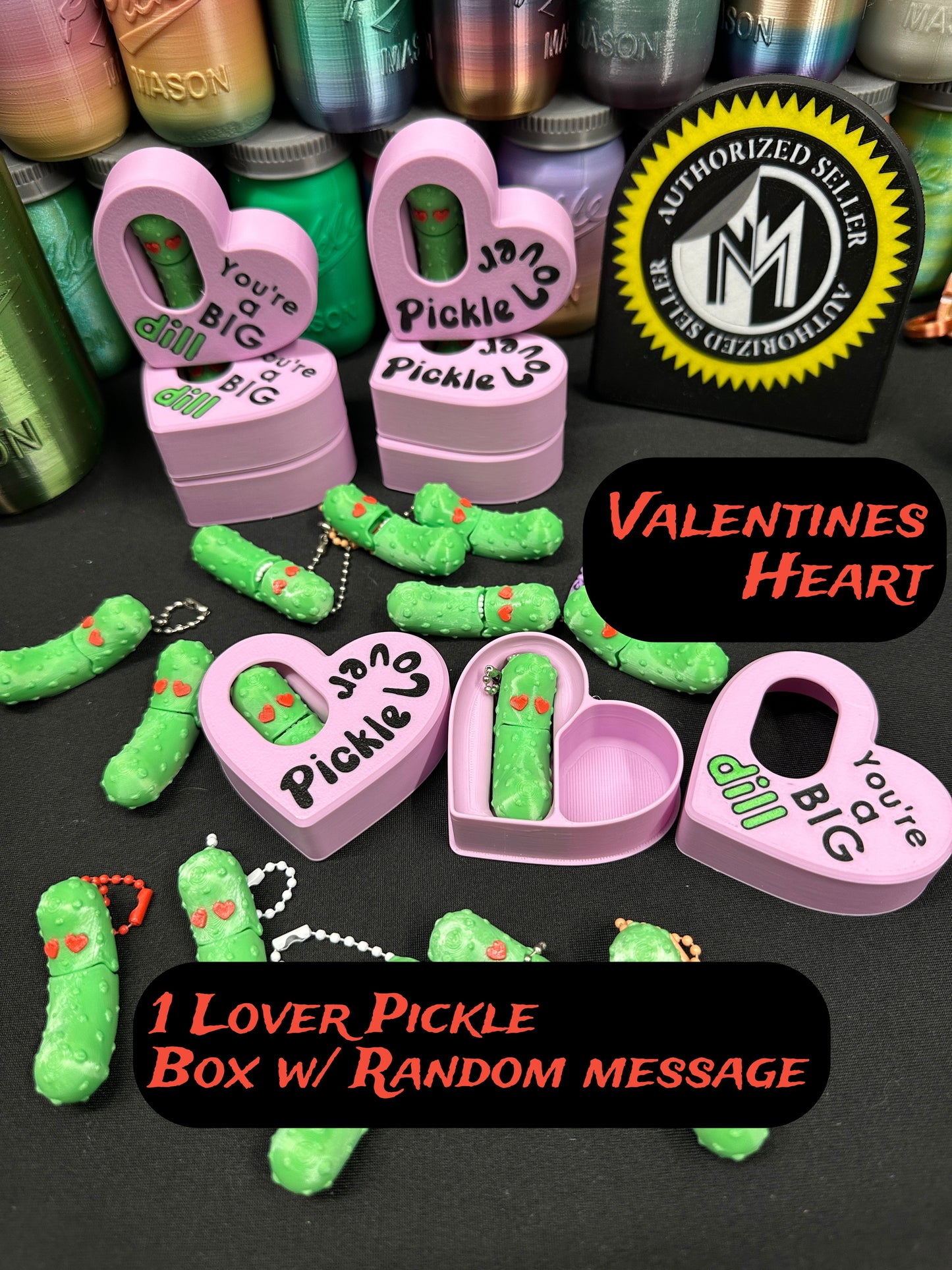 Sweet Pickle Heart Box