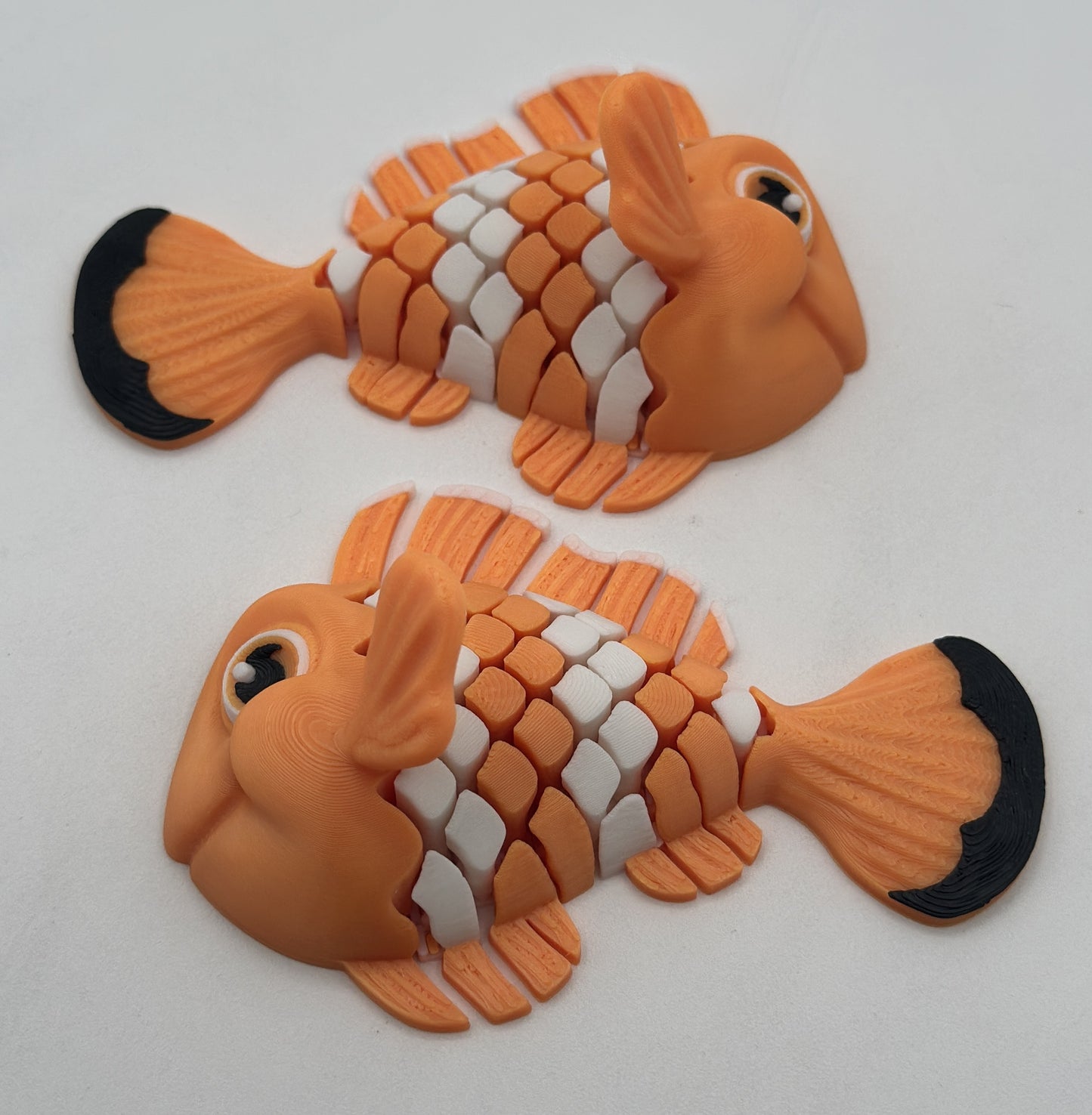 Clownfish Dual-Fidget Refrigerator Magnet