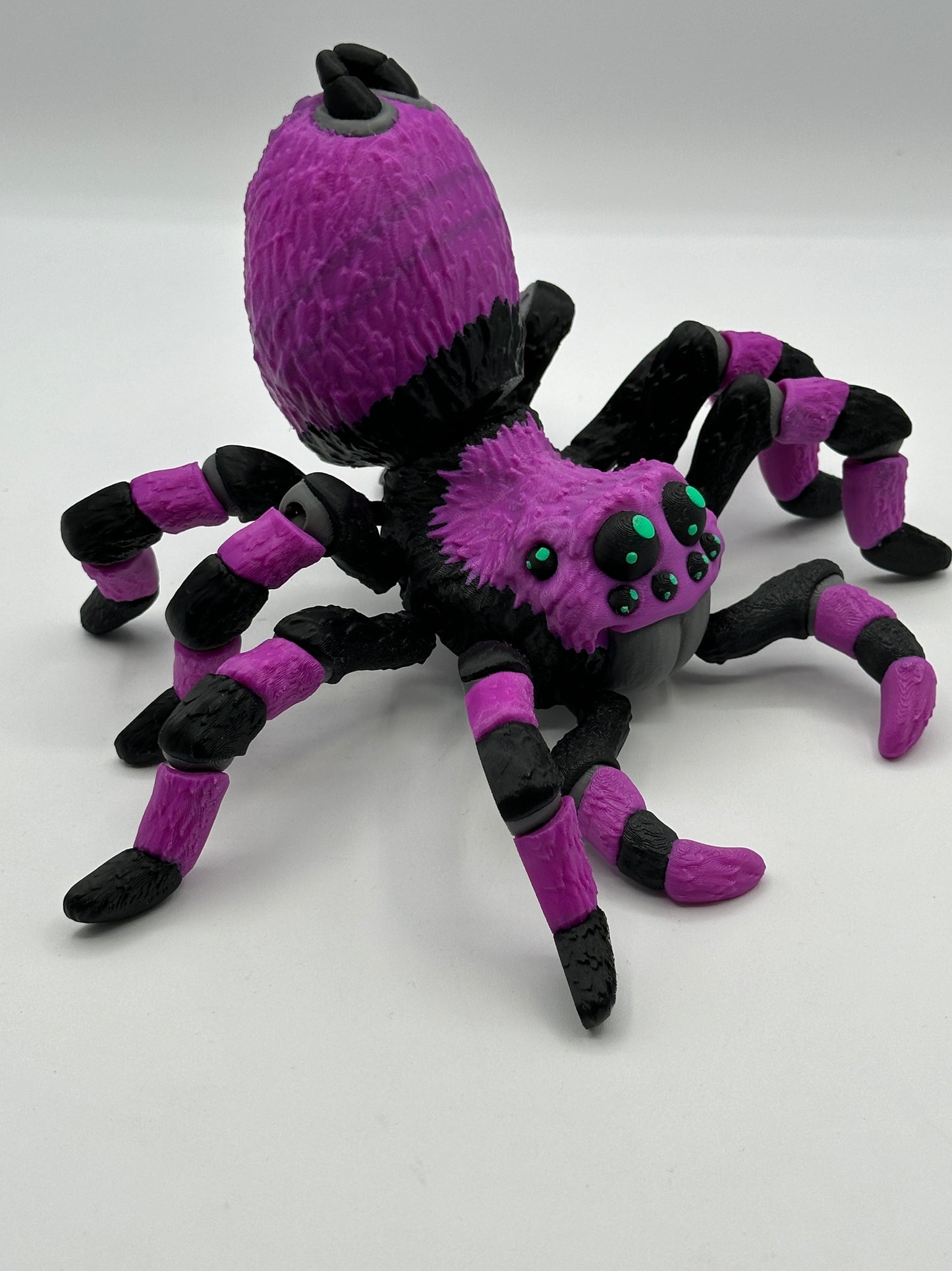 12" Tarantula - Purple & Black