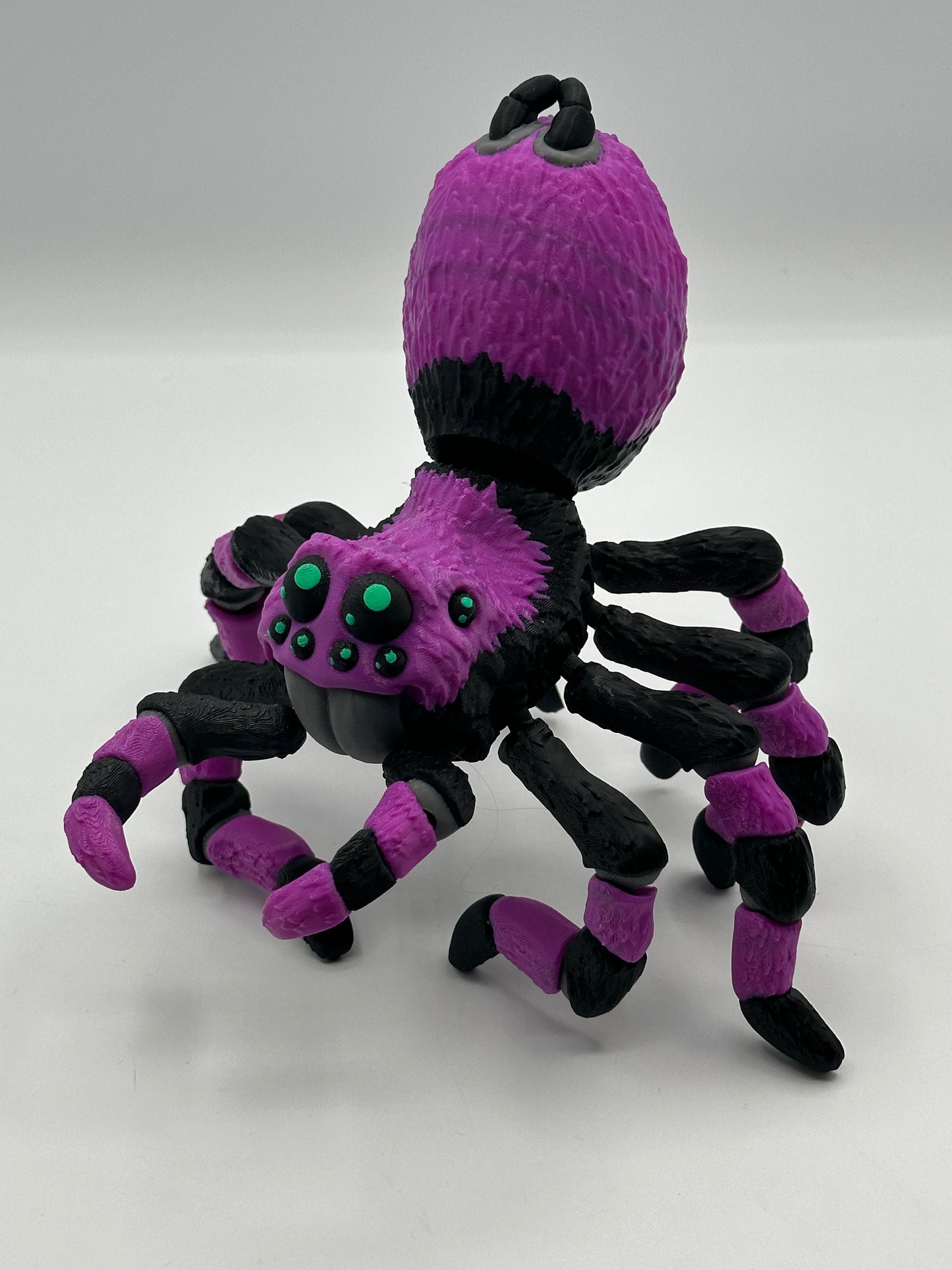 12" Tarantula - Purple & Black
