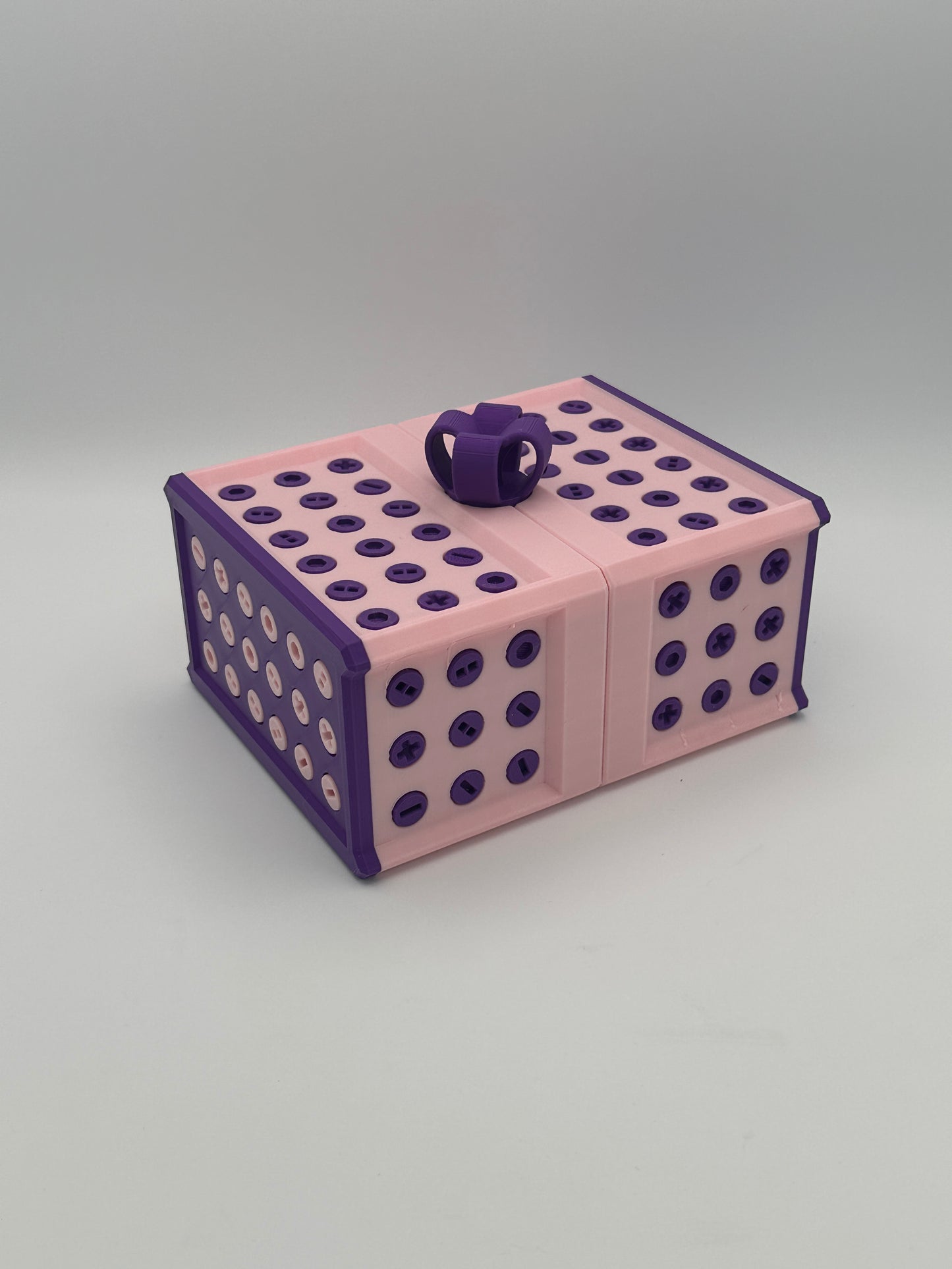 Pink & Purple Extremely Annoying Gift Box with 296 screws