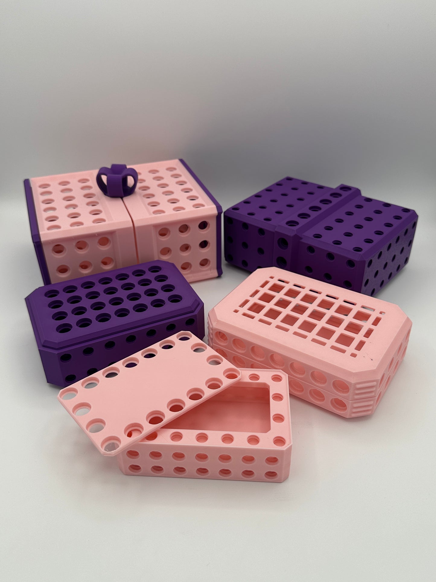 Pink & Purple Extremely Annoying Gift Box with 296 screws