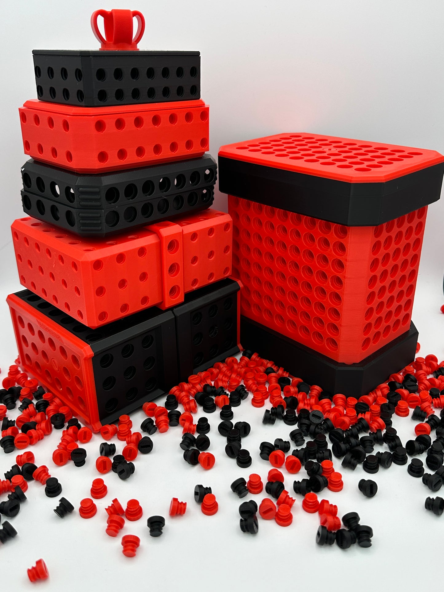 Extremely Annoying Gift Box w/ 666 bolts - Multiple Color Combinations