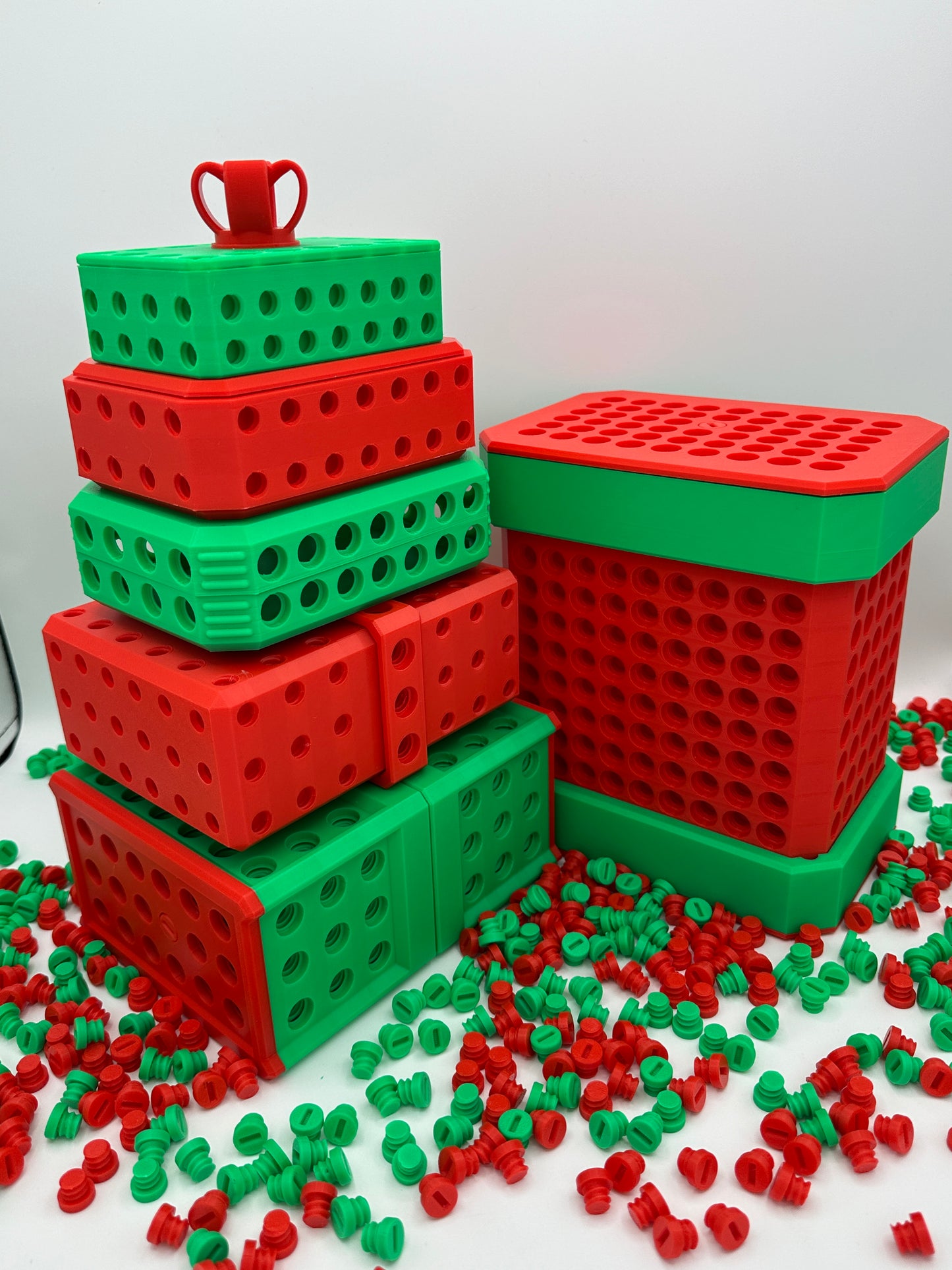 Extremely Annoying Gift Box w/ 666 bolts - Multiple Color Combinations