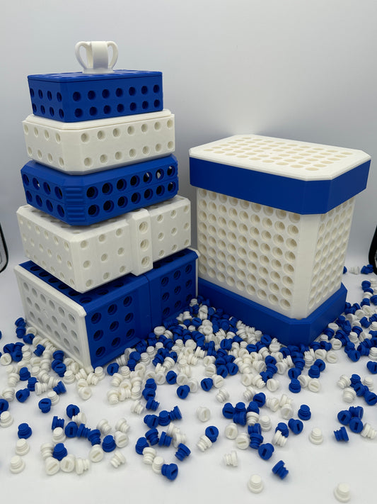 666 bolt White & Blue Extremely Annoying Gift Box