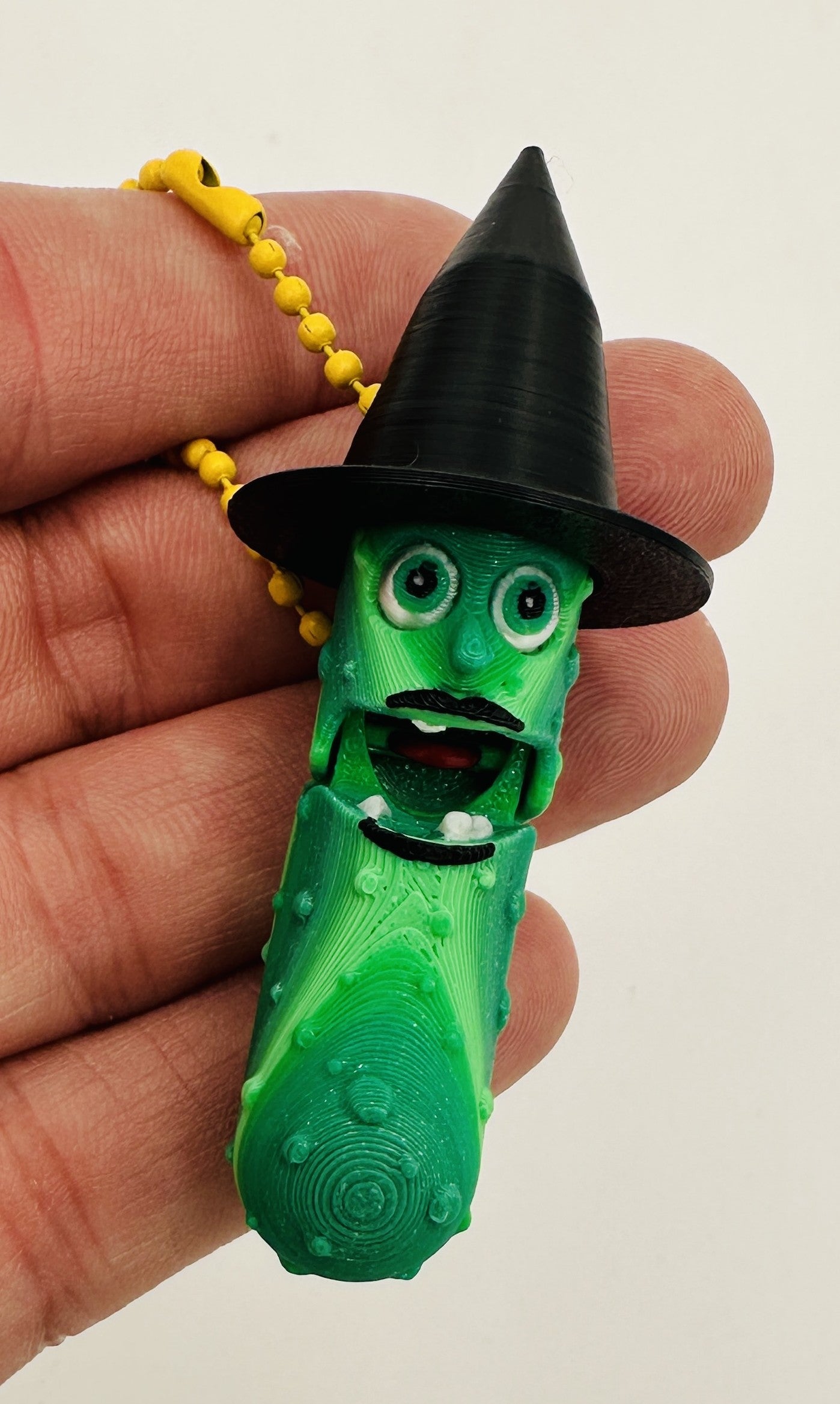 Halloween Gang - Tickles, the Articulated Pickle - 5-pack Jar