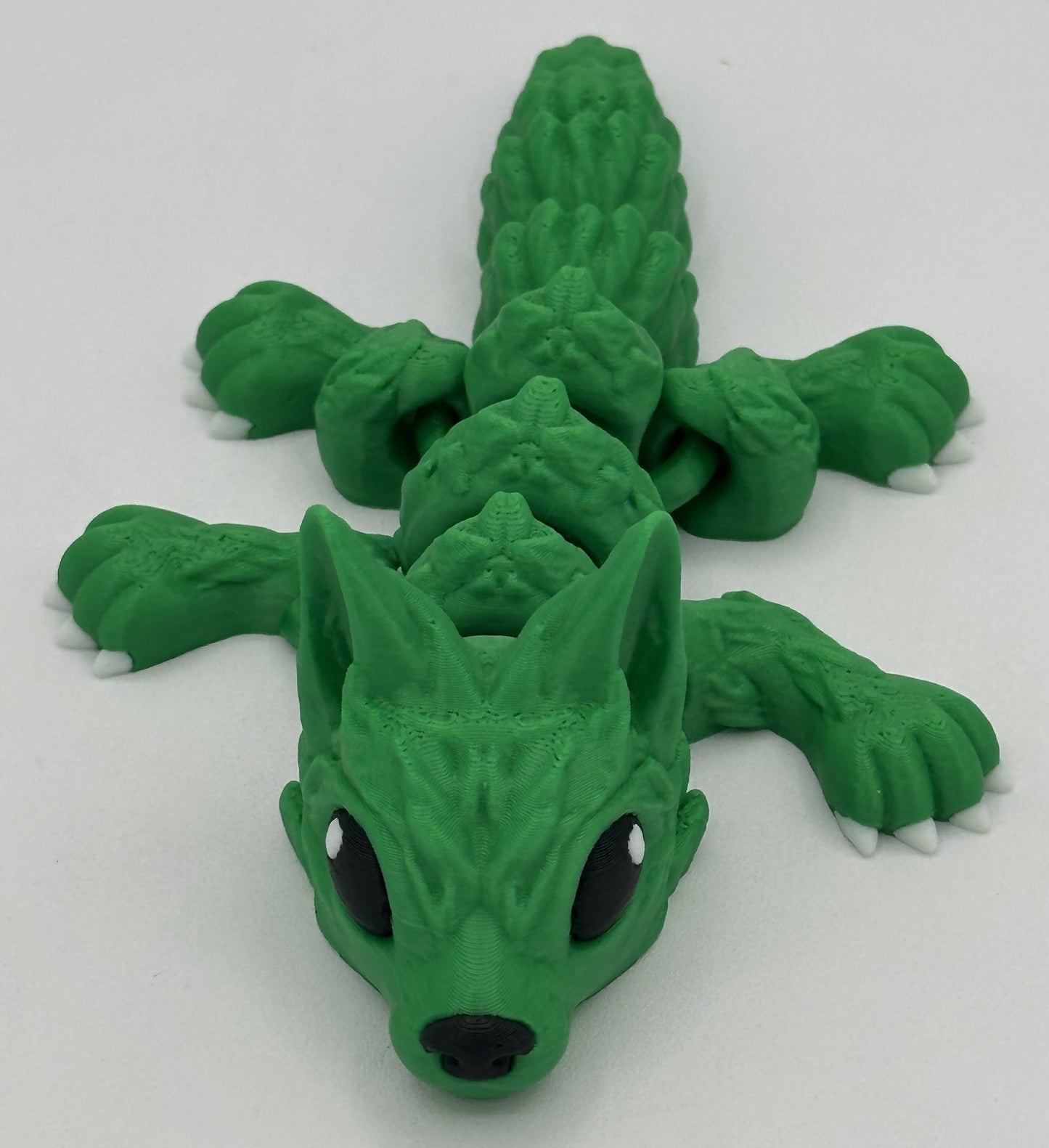 Wolf Pup - 6.5" Flexi Articulated Pet - Multiple Colors