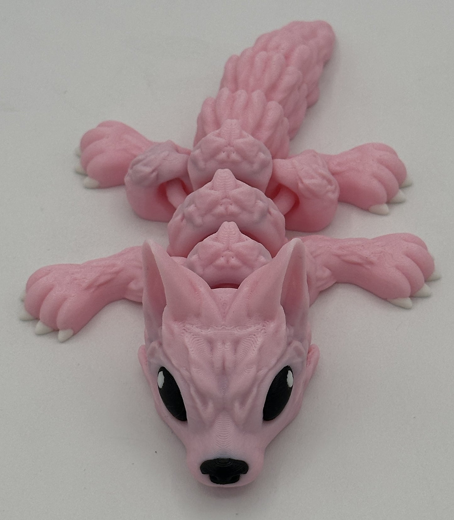 Wolf Pup - 6.5" Flexi Articulated Pet - Multiple Colors