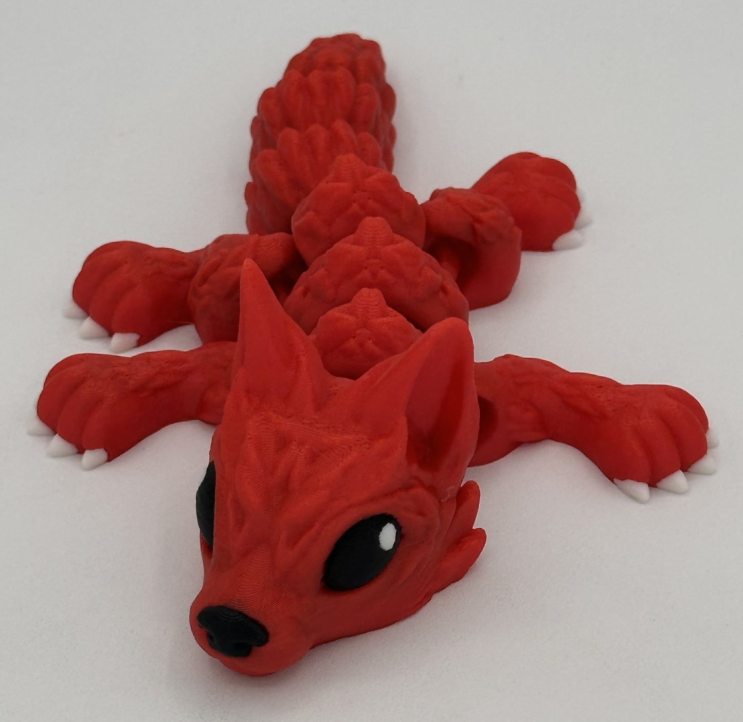 Wolf Pup - 6.5" Flexi Articulated Pet - Multiple Colors