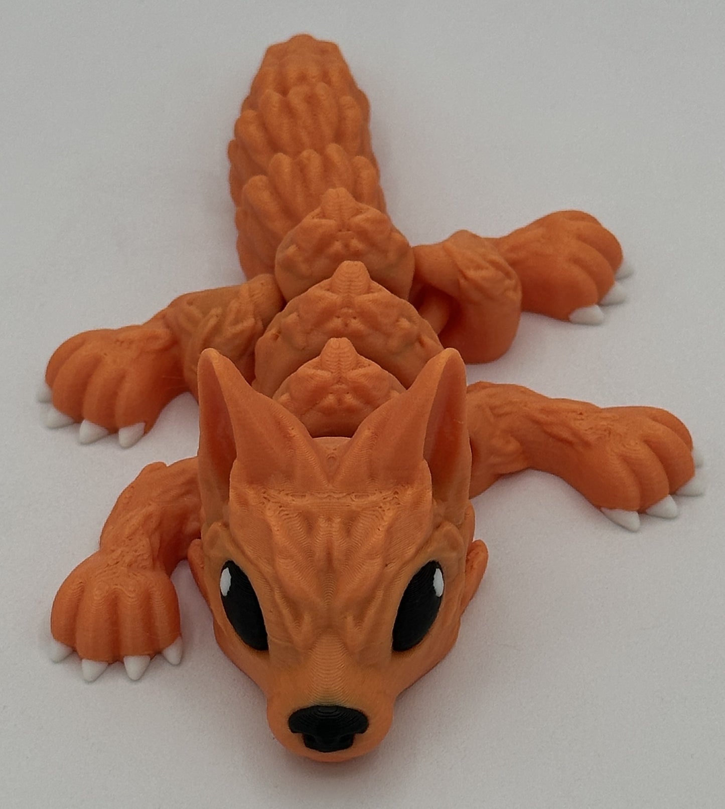 Wolf Pup - 6.5" Flexi Articulated Pet - Multiple Colors