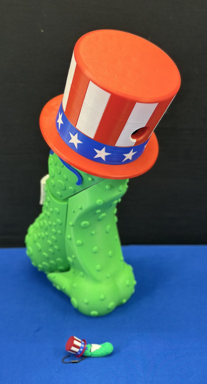 Uncle Sam - Giant 12" Articulated Tickle Pickle with Butt stand