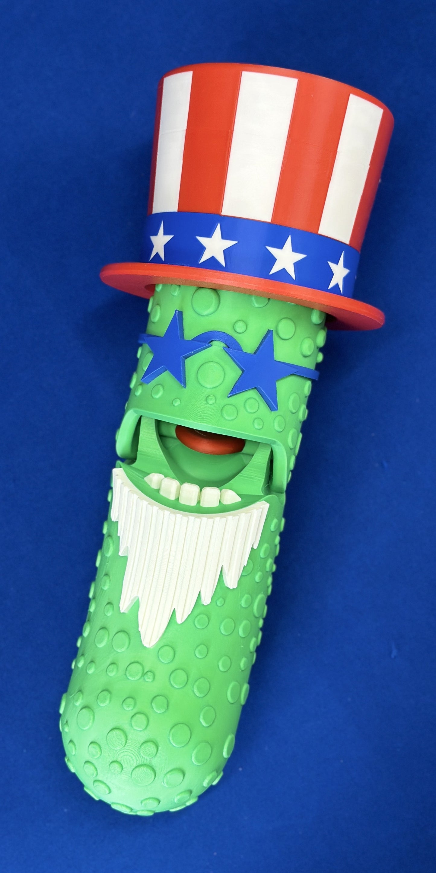 Uncle Sam - Giant 12" Articulated Tickle Pickle with Butt stand