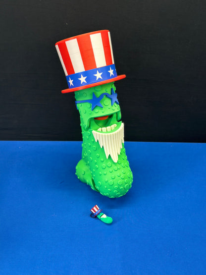 Uncle Sam - Giant 12" Articulated Tickle Pickle with Butt stand