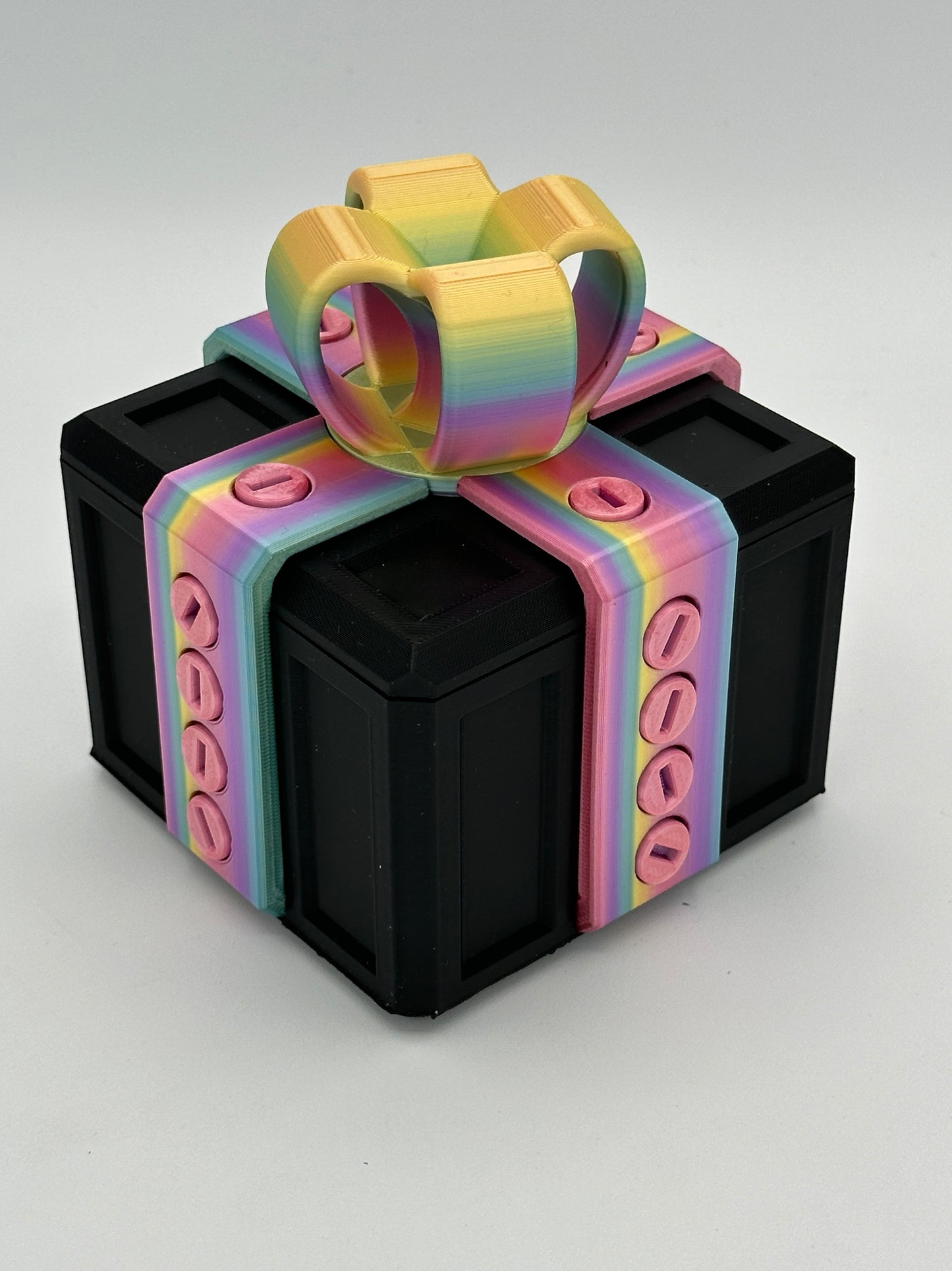 Annoying Gift Box w/ 20 bolts - Multiple Color Combinations