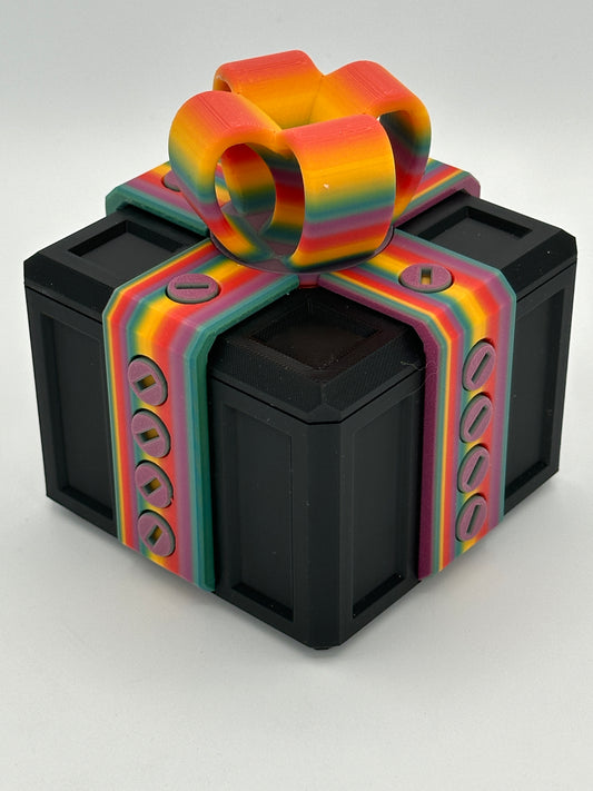 20 bolt Black & Rainbow #2 Annoying Gift Box