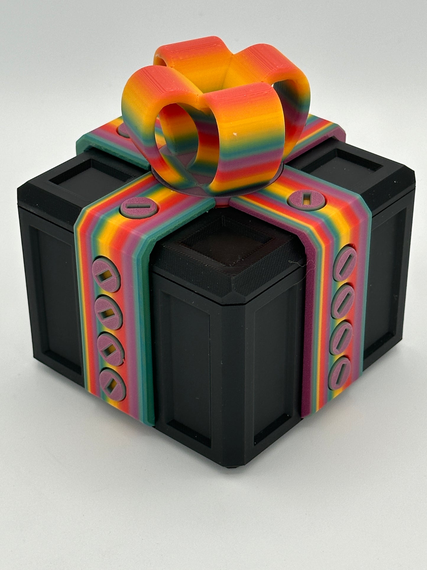 Annoying Gift Box w/ 20 bolts - Multiple Color Combinations