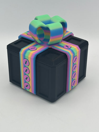 20 bolt Black & Rainbow #5 & Annoying Gift Box