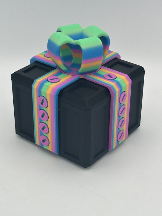 20 bolt Black & Rainbow #5 & Annoying Gift Box