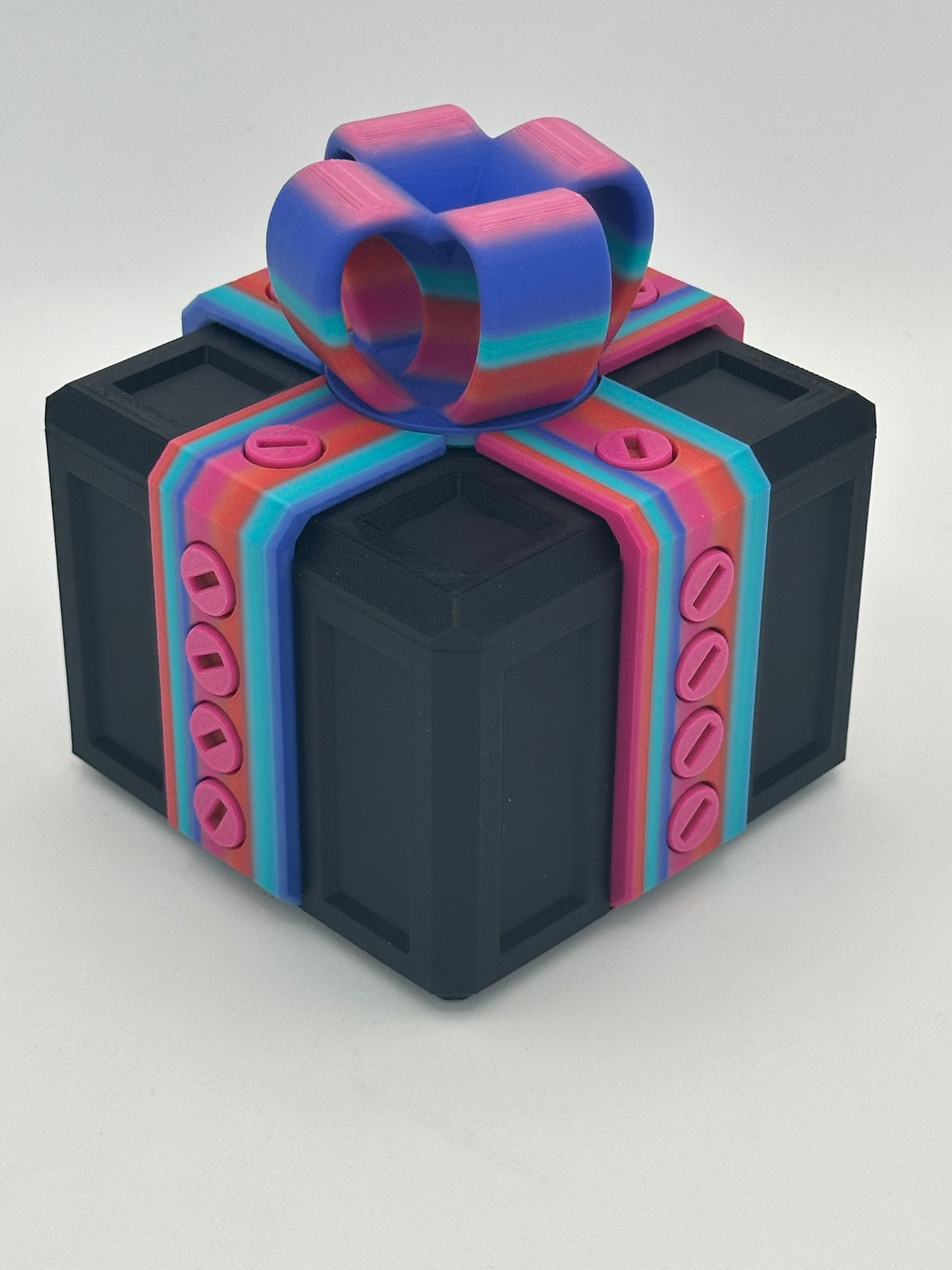 Annoying Gift Box w/ 20 bolts - Multiple Color Combinations