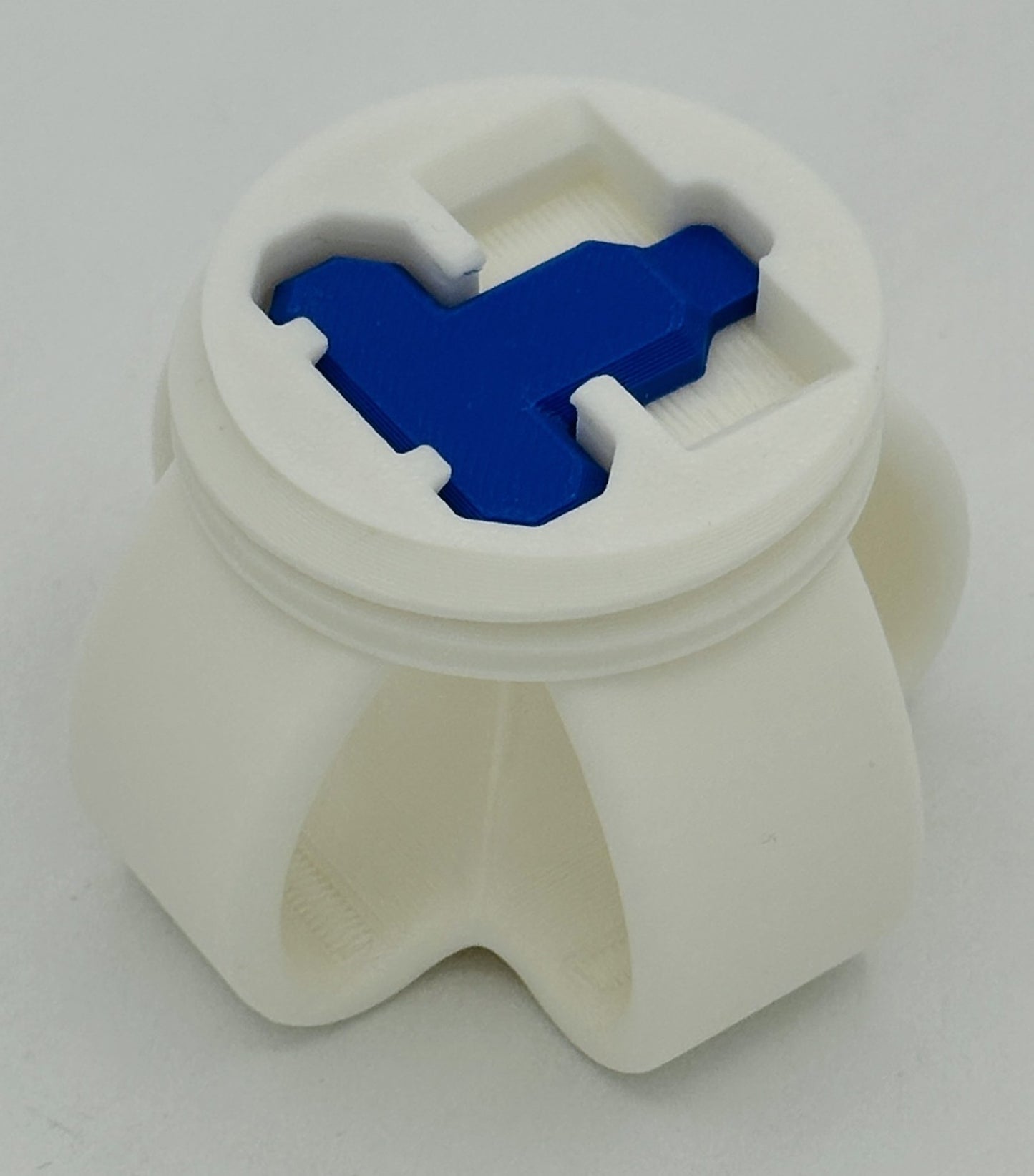 Blue & White Annoying Gift Box 4x4x3" with 20 bolts + 3 Mini Figures