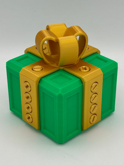 20 bolt Green & Gold Annoying Gift Box