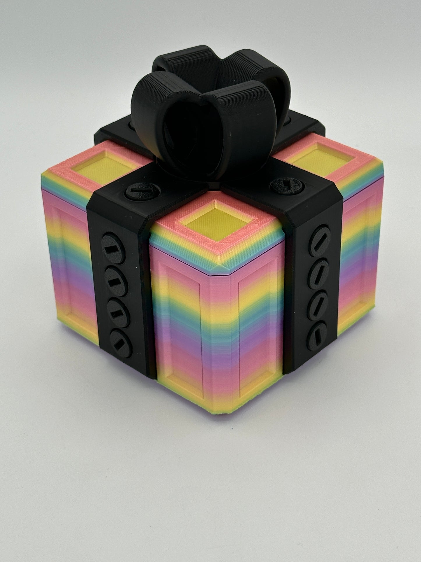 Annoying Gift Box w/ 20 bolts - Multiple Color Combinations