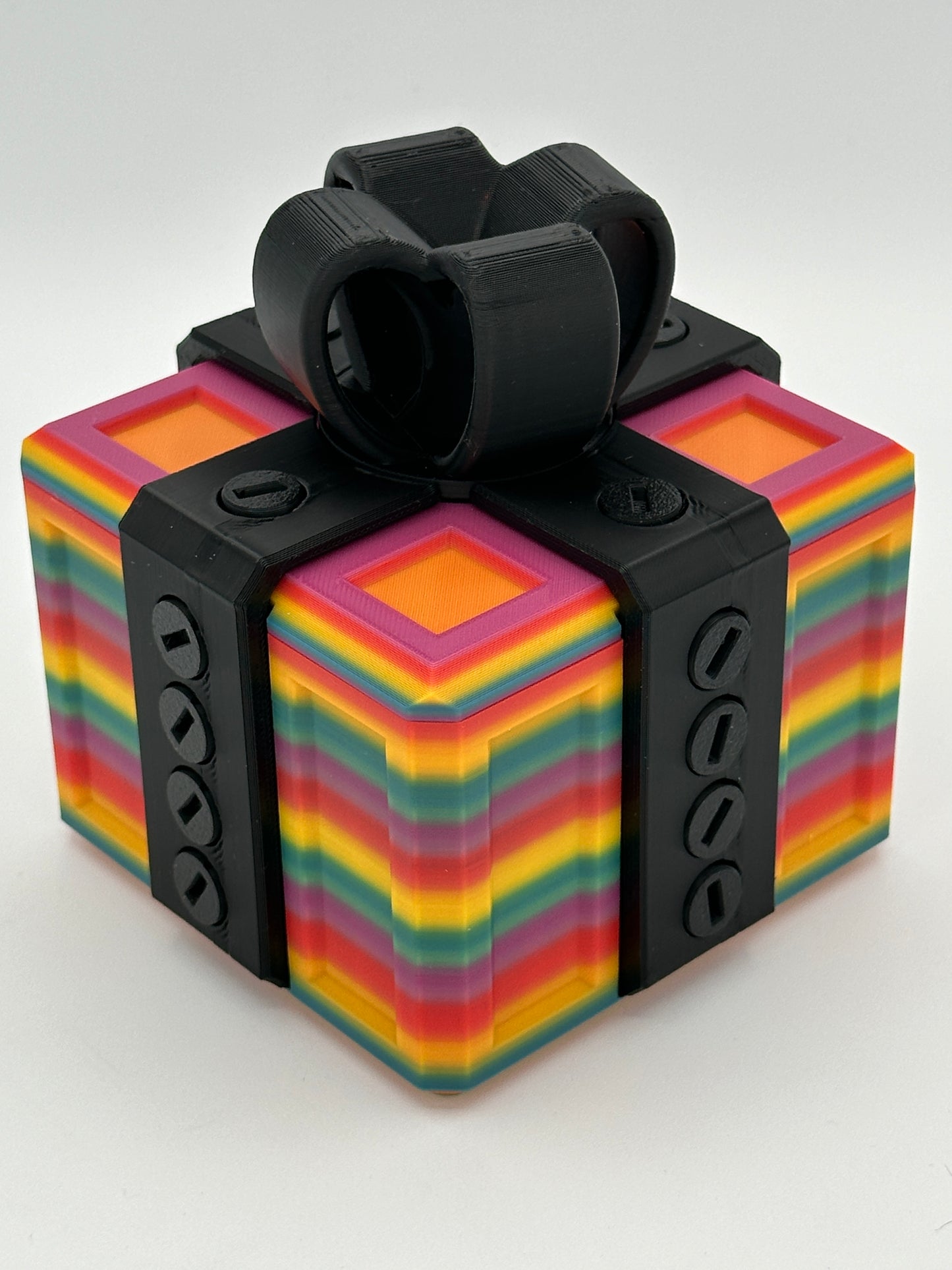 Annoying Gift Box w/ 20 bolts - Multiple Color Combinations