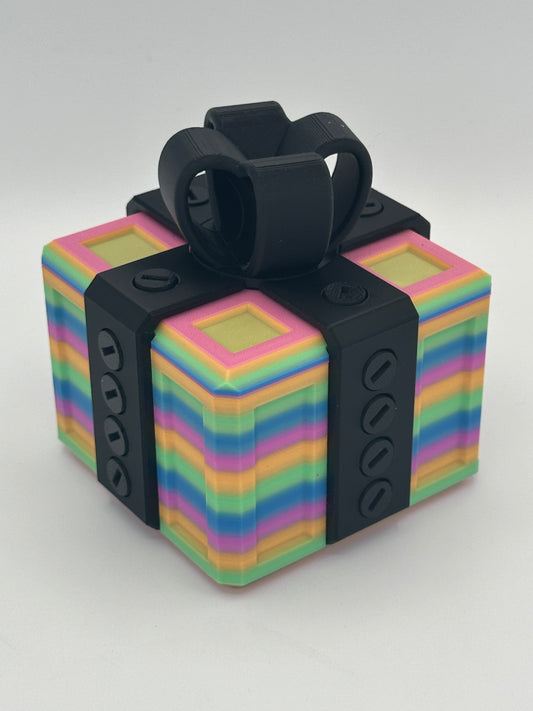 20 bolt Rainbow #5 & Black Annoying Gift Box